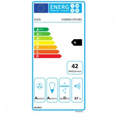 ELICA LOL WH/A/90 MOON EDITION PRF0186282 ΑΠΟΡΡΟΦΗΤΗΡΑΣ ΤΖΑΚΙ ΤΟΙΧΟΥ ΧΡΩΜΑ ΛΕΥΚΟ